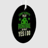 Pickleball Ornament (voorkant)