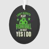 Pickleball Ornament (voorkant)