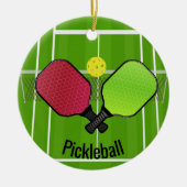 Pickleball Ornament (Voorkant)