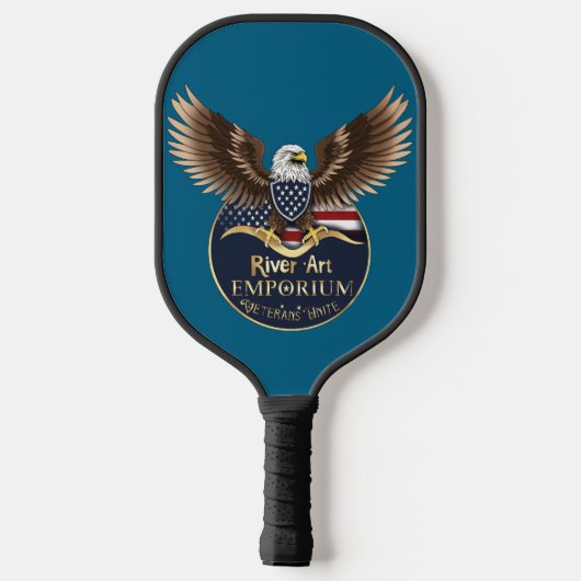 Pickleball Paddle (Achterkant)