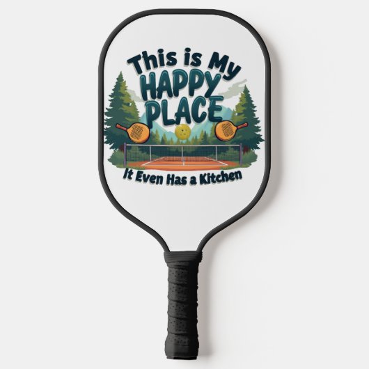 Pickleball Paddle (Achterkant)