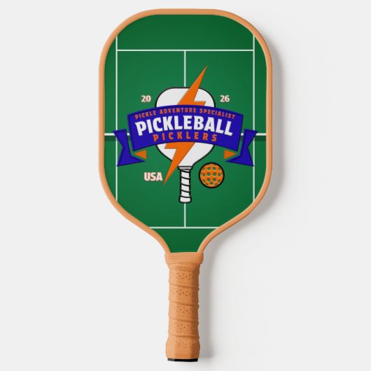 Pickleball paddle (Achterkant)