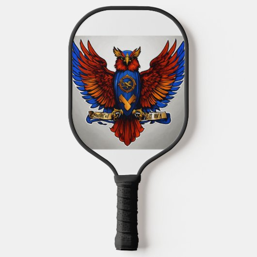 Pickleball Paddle (Achterkant)