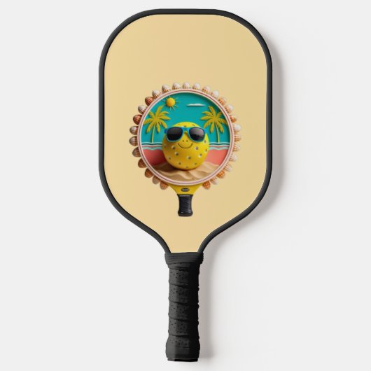 Pickleball Paddle (Achterkant)