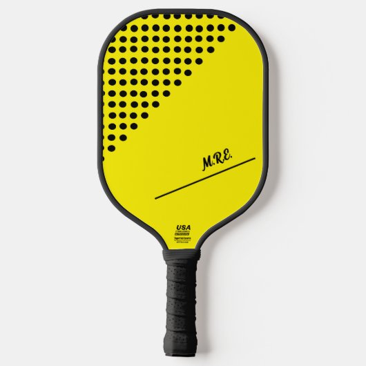 Pickleball Paddle (Achterkant)