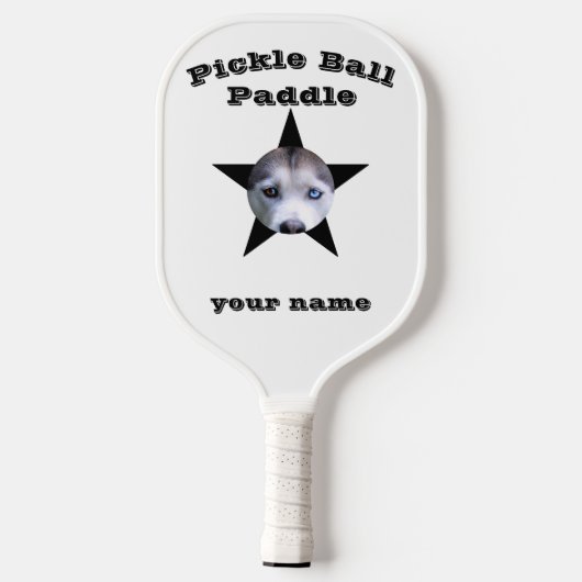 Pickleball Paddle (Achterkant)