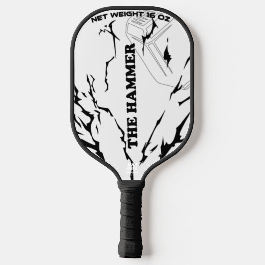 Pickleball Paddle (Achterkant)