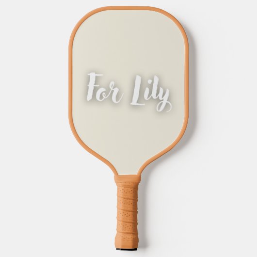 Pickleball Paddle (Achterkant)