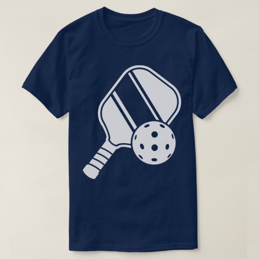 Pickleball paddle 1 t-shirt (Design voorkant)