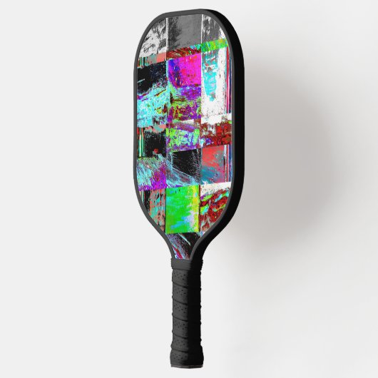 Pickleball Paddle – Abstract Grid (Links)