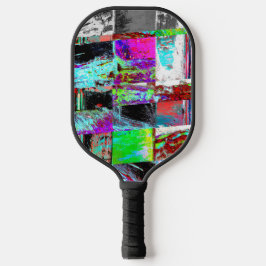 Pickleball Paddle – Abstract Raster