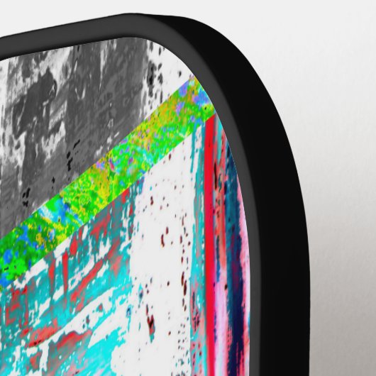 Pickleball Paddle – Abstract Raster (Links Detail)