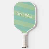 Pickleball Paddle | Ananas Goede Vibes Tropisch (Achterkant)