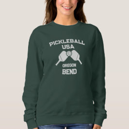 Pickleball Paddle & Ball Bend Oregon Verenigde Sta Trui