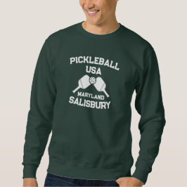 Pickleball Paddle & Ball Salisbury Maryland op maa Trui