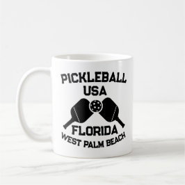 Pickleball Paddle Ball West Palm Beach Verenigde S Koffiemok