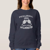 Pickleball Paddle Ball Wilmington NC Verenigde Sta Trui (Voorkant)
