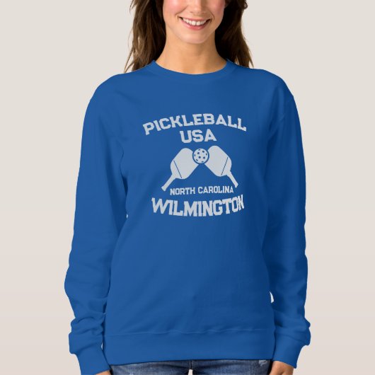 Pickleball Paddle Ball Wilmington NC Verenigde Sta Trui (Voorkant)