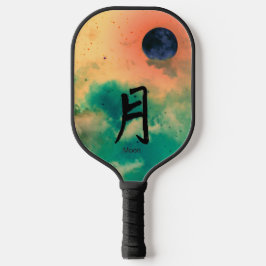 PICKLEBALL PADDLE BLACK MOON MET JAPANSE STROMEN