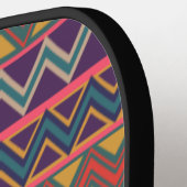 Pickleball Paddle Boho Azteek Tribale Patroon (Links Detail)