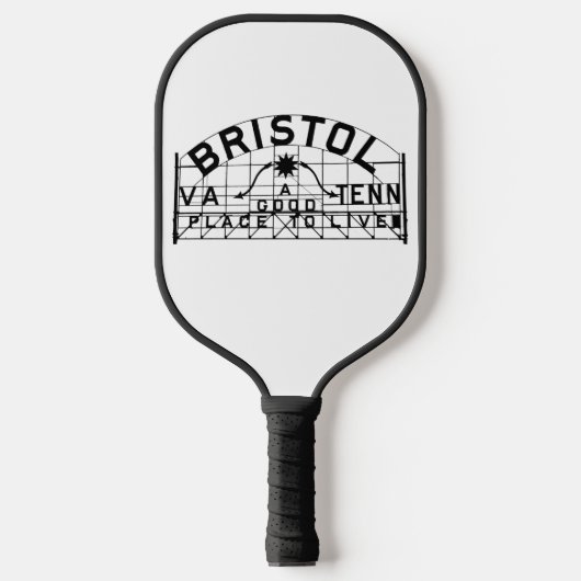 Pickleball Paddle Bristol Sign 1-side (Voorkant)