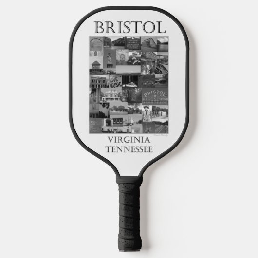 Pickleball Paddle Bristol VA TN 2-zijdig ontwerp (Voorkant)