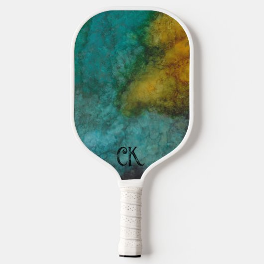 Pickleball Paddle Burst of Colors (Achterkant)