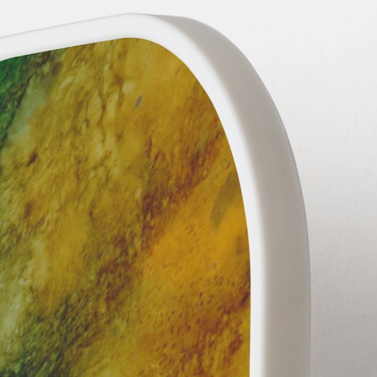 Pickleball Paddle Burst of Colors (Links Detail)