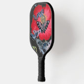 Pickleball Paddle BUTTERFLIES EN KANJI HAPPINESS (Links)