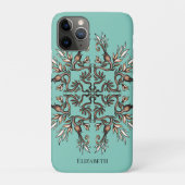 Pickleball-paddle Case-Mate iPhone Case (Achterkant)