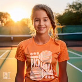Pickleball & Paddle Classic Design T-shirt