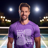 Pickleball & Paddle Classic Design T-shirt