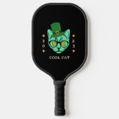 Pickleball Paddle Cool Cat (Voorkant)