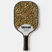 Pickleball Paddle Custom (Achterkant)