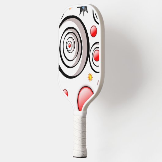 Pickleball Paddle Cute Abstract  (Links)