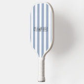 Pickleball Paddle CuteChampion Streep Blauw & Wit (Links)