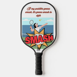Pickleball Paddle Design 'Smash in stijl'