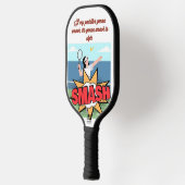 Pickleball Paddle Design 'Smash in stijl' (Links)