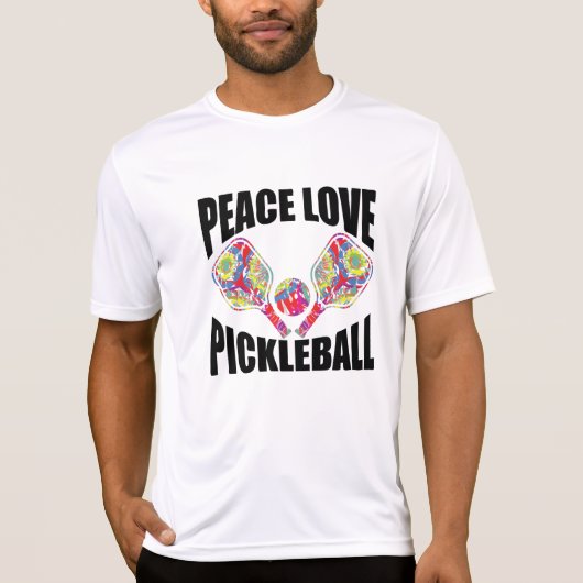 Pickleball Paddle Design T-shirt (Voorkant)