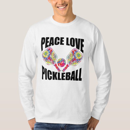 Pickleball Paddle Design T-shirt (Voorkant)