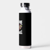 Pickleball Paddle Design Waterfles (Links)