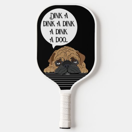 Pickleball Paddle Dink a Doo (Achterkant)