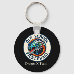 Pickleball Paddle -Dragon X Old School Pickleball Sleutelhanger