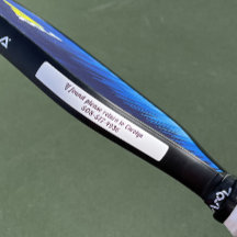 Pickleball Paddle Edge-tape - aangepaste naam - te