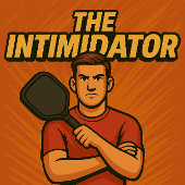 Pickleball Paddle Featuring The Intimidator