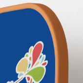 Pickleball Paddle, gekleurd Floral Monogrammed Pickleball Paddle (Links Detail)