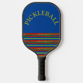 Pickleball Paddle "Gelaagde in kleur" (Voorkant)