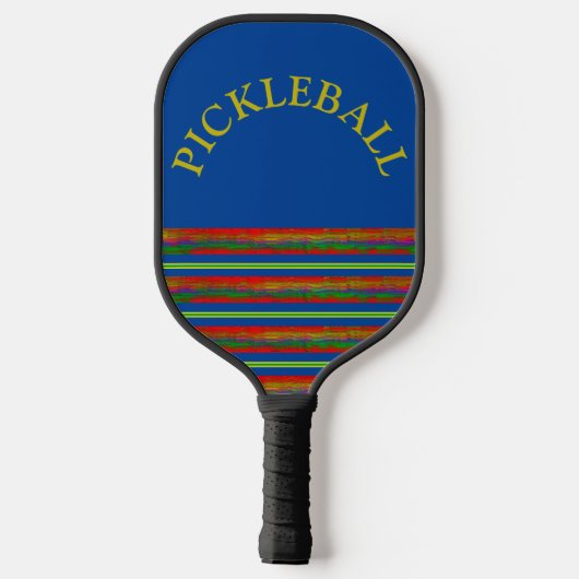 Pickleball Paddle "Gelaagde in kleur" (Achterkant)