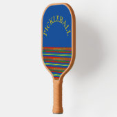 Pickleball Paddle "Gelaagde in kleur" (Links)