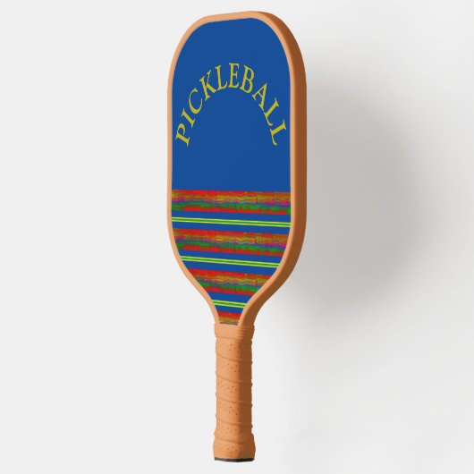 Pickleball Paddle "Gelaagde in kleur" (Links)